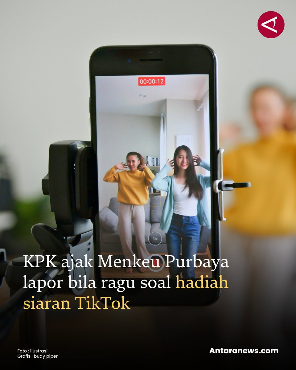 antaranews's tweet image. Dalam siaran itu, beberapa kali mereka menerima hadiah, seperti “paus” yang nilainya disebut mencapai lebih dari Rp1 juta.

#purbayalive #tiktok #hadiah 
Baca selengkapnya
m.antaranews.com/berita/5439862…