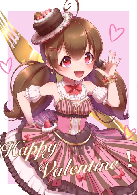 #私はこういう絵を描いています 5年前のイラストをリメイクしました