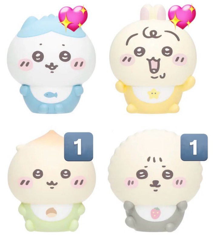 【交換】ちいかわ Chiikawa Baby ちいかわベビー
ミニソフビフィギュアコレクション

譲：ラッコ、くりまんじゅう
求：ハチワレ、うさぎ
　　または定価

福岡(天神/博多)手渡し＞郵送

検索からもお気軽に
お声掛けください🙇‍♀️