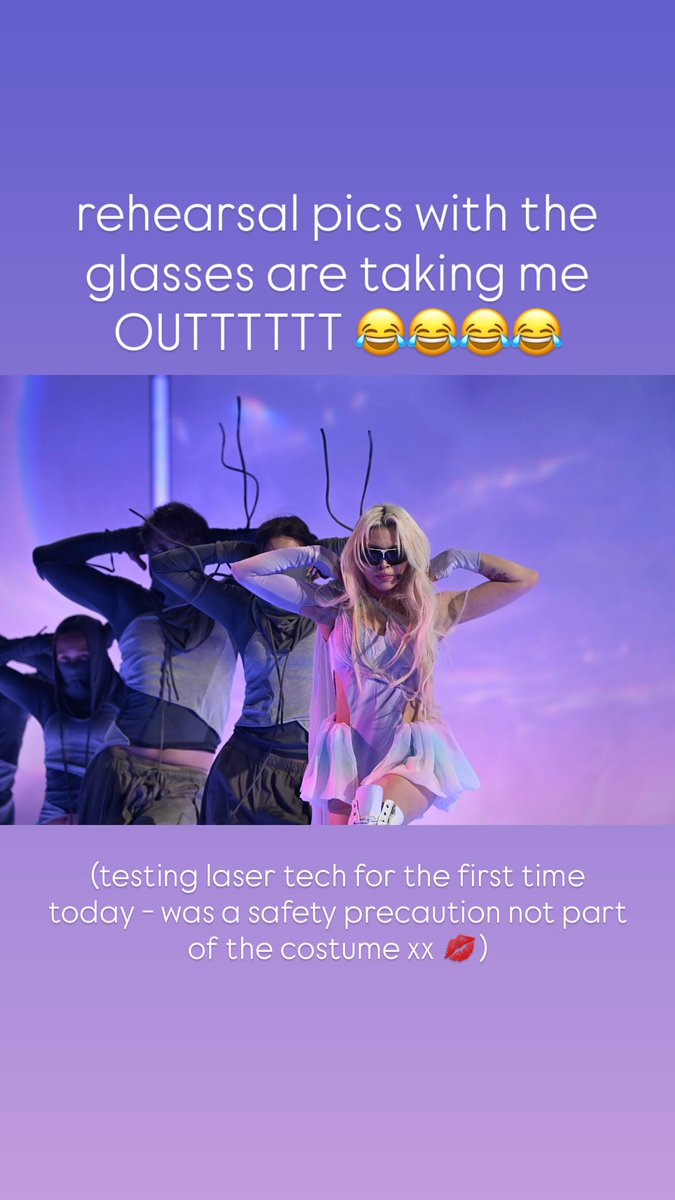 KimSeriUpdates's tweet image. 📢 #SeriUpdates @seriinade 

AleXa IG Story Upload 

#AleXa #알렉사 #KimSeri #Seri #김세리 #Melodifestivalen #Eurovision2026