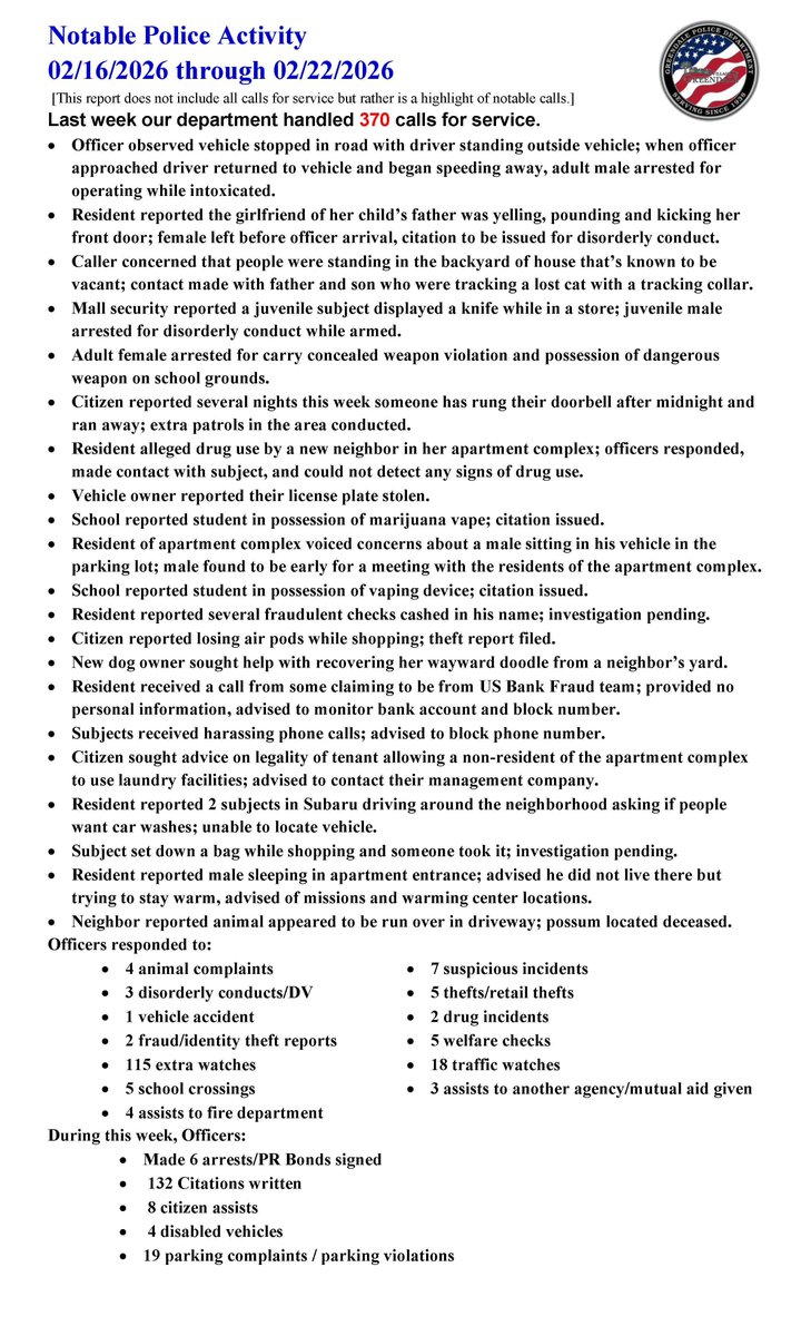 Village of Greendale Police Department tweet media