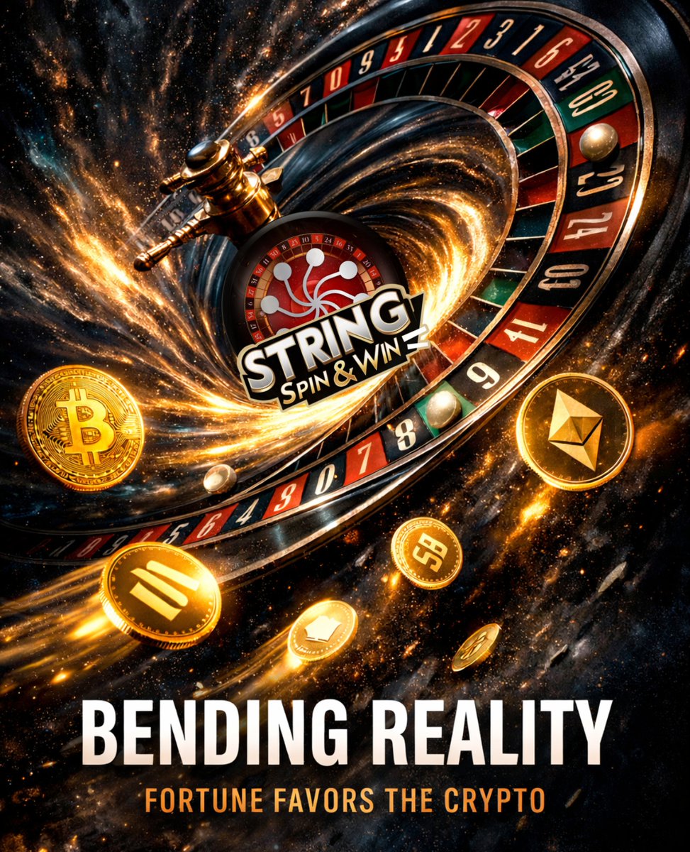 StringGames_'s tweet image. 🕳 The Wheel Bends Reality

When the wheel spins… reality shifts. 🌌
Step into the vortex and pull in your crypto win. 🎰💰

🔗 Spin now: t.me/StringSpinBot

#BendReality #CryptoSpin #SpinToWin #EarnCrypto #TelegramGaming #JackpotEnergy