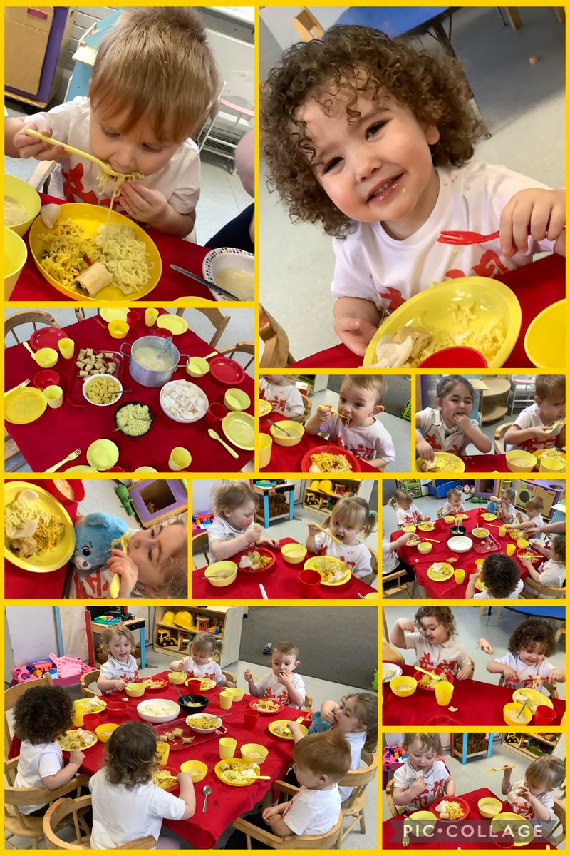 StPaulsRCWirral's tweet image. Preschool 2s celebrated Chinese New Year! They enjoyed food tasting, role &amp;amp; messy play, making money trees &amp;amp; a Chinese symbol t-shirt &amp;amp; looked fantastic in traditional Chinese clothing.
They explored cultures &amp;amp; traditions, linking to EYFS Understanding the World. #workingasone