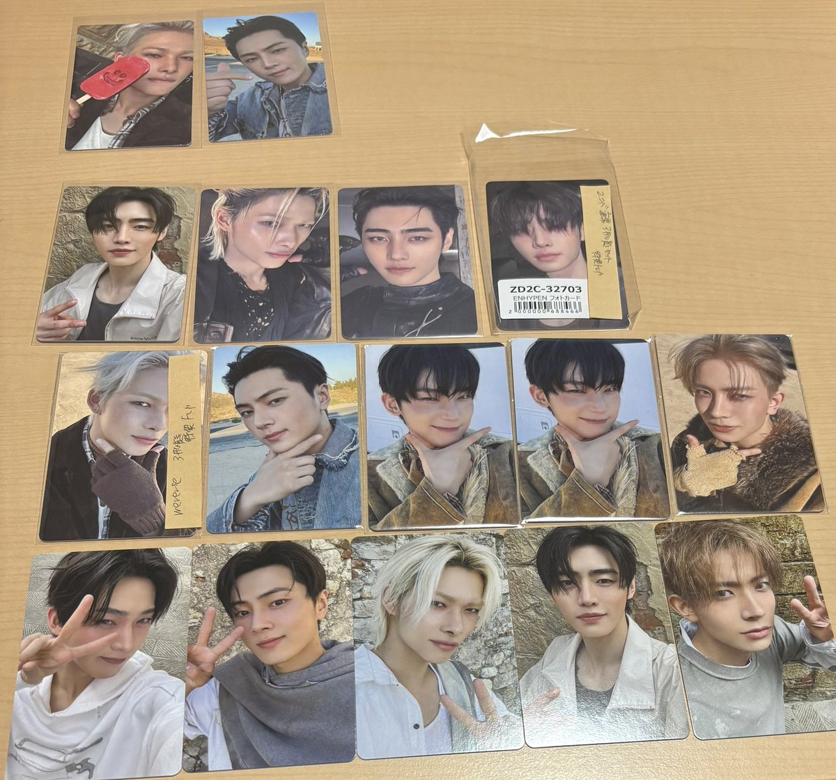 ENHYPEN THE SIN VANISH トレカ ポスカ 交換 【譲】ニキ、ジェイ