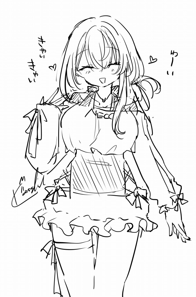 久遠ちゃんにはたくさんKAWAIIを着てほしい 