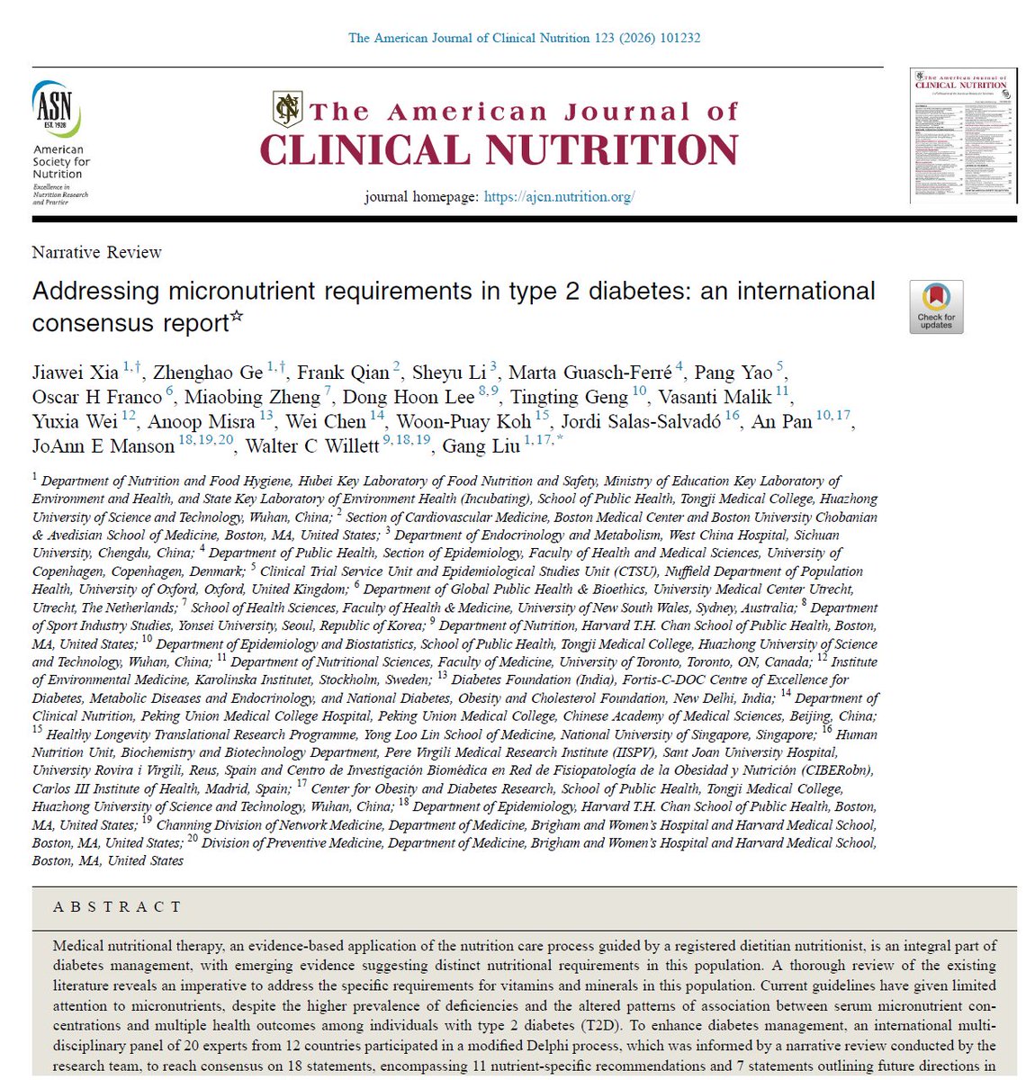 docanoopmisra's tweet image. #Micronutrient deficiencies are common in type 2 #diabetes. Nutrients of  relevance include #vitaminD, C, E, and the B complex, along with minerals, magnesium, chromium, and calcium. The consensus highlights that dietary sources should remain the foundation. Glad to be co-author