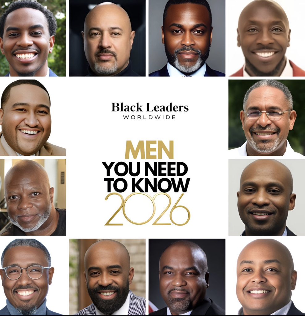 Honored to be featured among Black Leaders Worldwide – Men You Need to Know 2026.

Representation matters. Leadership matters. Impact matters.

Grateful to continue doing the work in education, economics, and community empowerment.