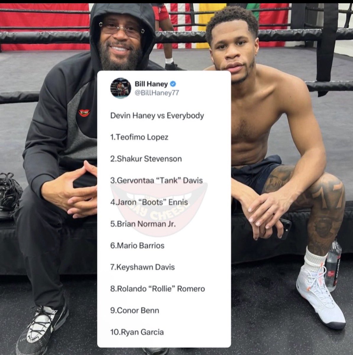 The real One tweet media