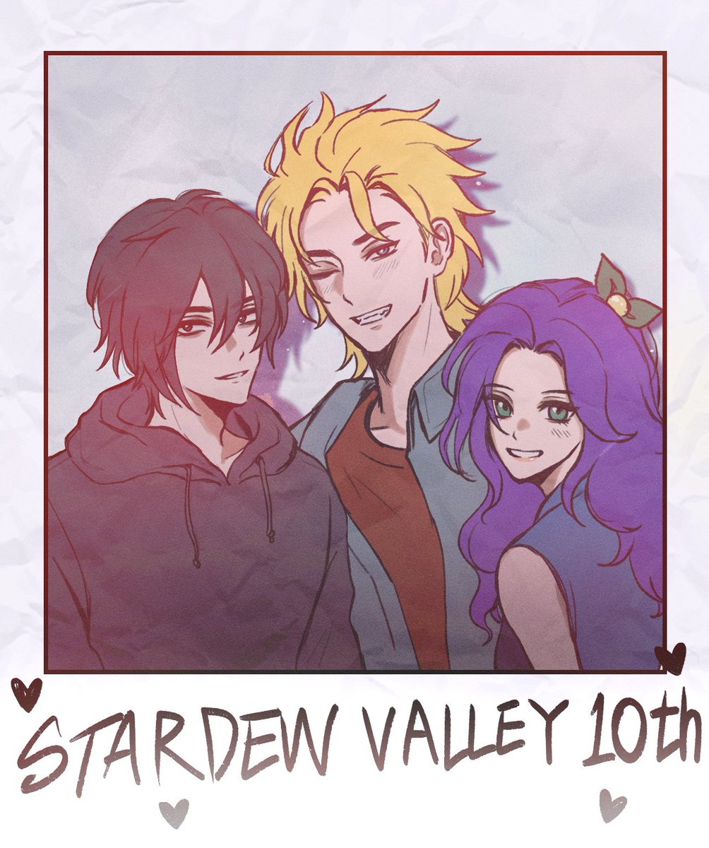 #StardewValleyfanart
10 years 💜💛💙Stardew Valley