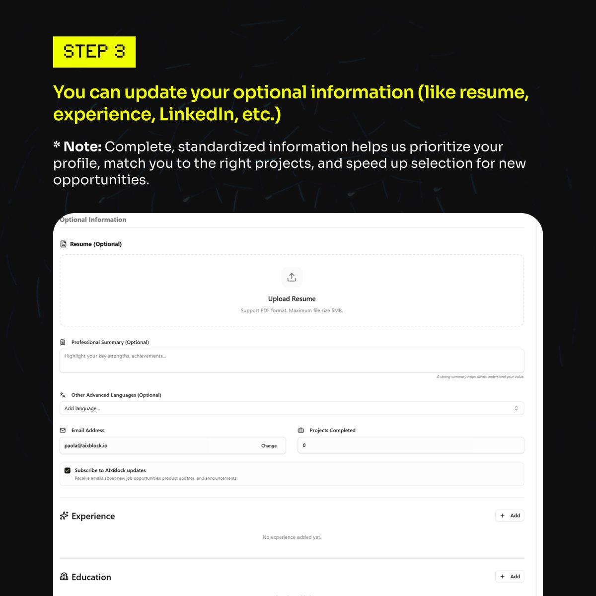 AIxBlock tweet media
