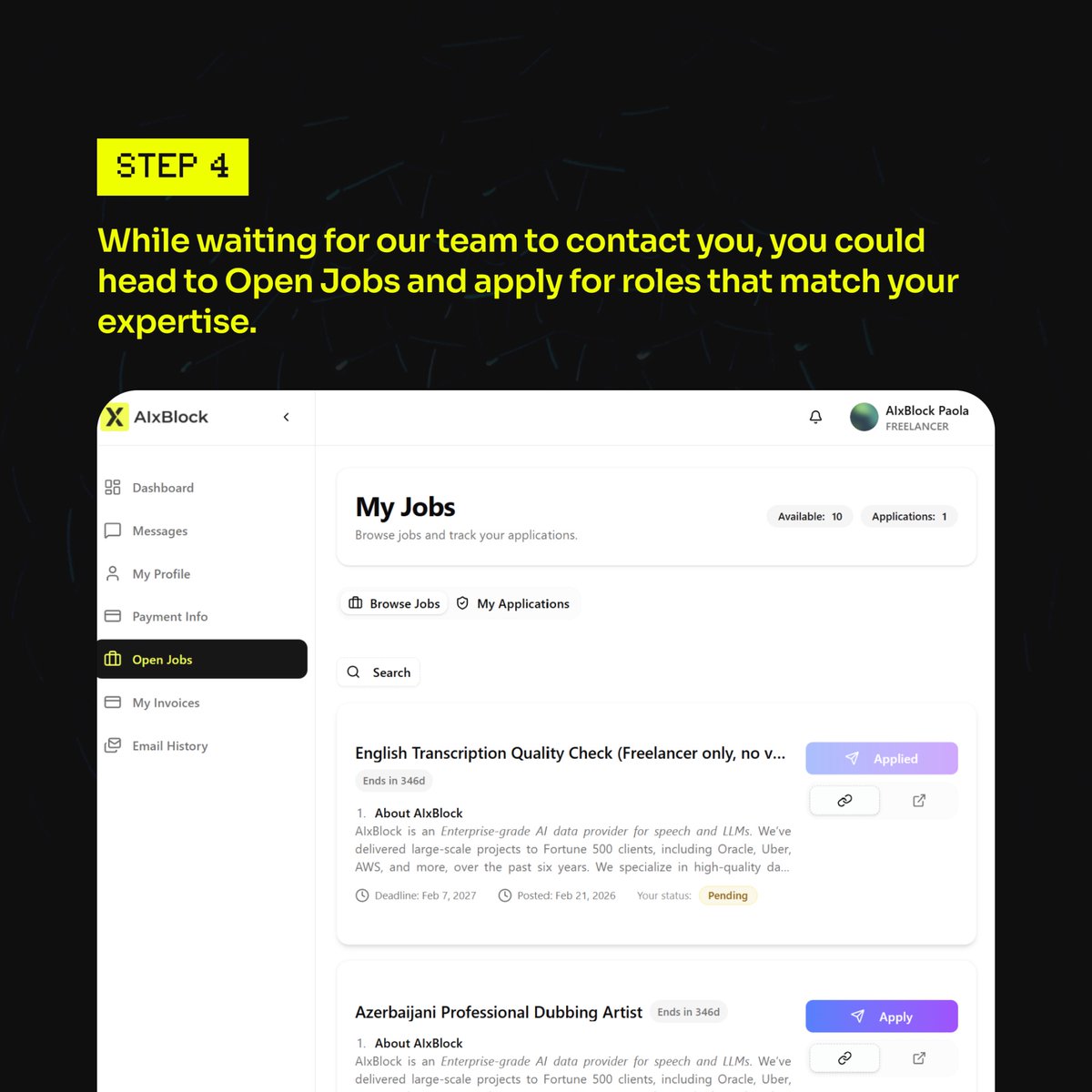 AIxBlock tweet media