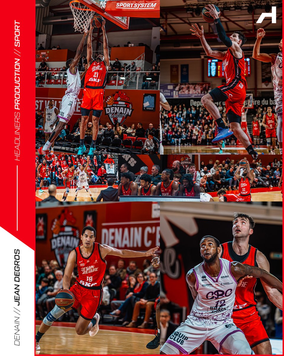 ND_visuals's tweet photo. @denainvoltaire  vs @CaenBC14   — @ELITE2_officiel  , Jean Degros.

Match accroché, séquences longues, impact constant dans la peinture. Denain a cherché à imposer le rythme en transition, Caen a répondu par de la patience et du tir extérieur. L’écart s’est construit sur les détails : rebonds, second chances, gestion des temps faibles.

Côté production, couverture pensée pour servir le récit du match :
variation d’angles entre baseline et latéral, alternance plans larges pour le contexte et serrés pour l’intensité, timing travaillé sur les extensions et les duels au cercle.

#Elite2 #Basketball #sportsphotography #headliners #sonyalpha
