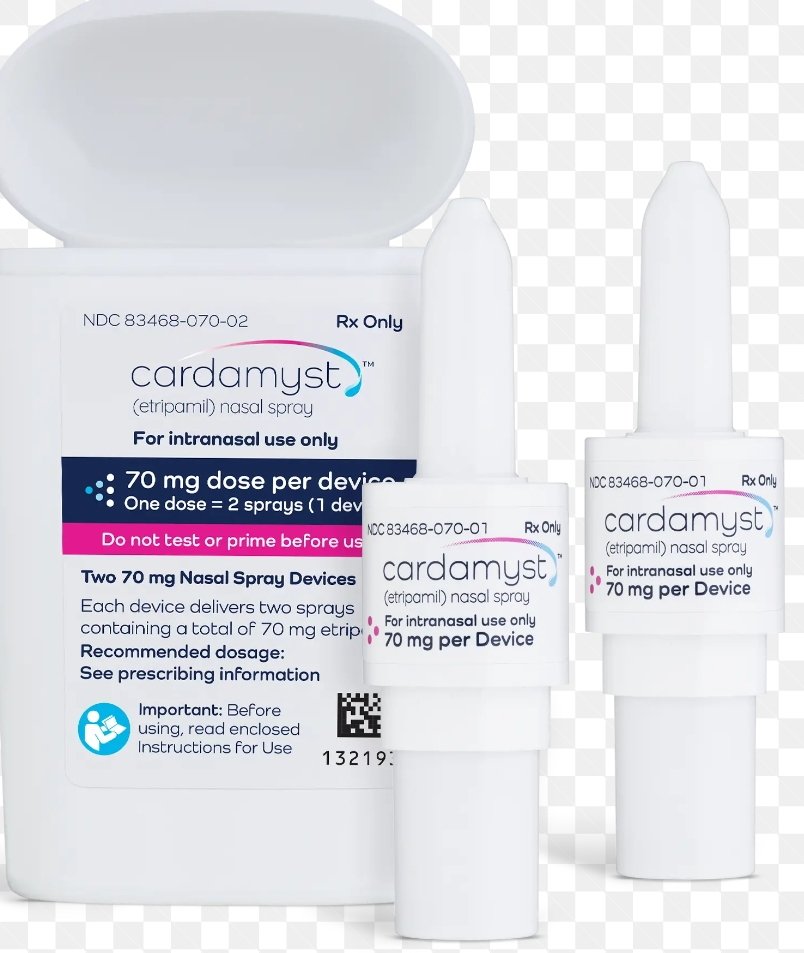 medicopenia_155's tweet photo. #FDA Update 🚨
The U.S. FDA approves Etripamil nasal spray for acute treatment of Paroxysmal Supraventricular Tachycardia (PSVT) — a fast, sudden heart rhythm disorder.
A needle-free, self-administered option that may help patients control episodes quickly. ❤️🩹
#Cardiology #PSVT https://t.co/RAv5Zmubyz