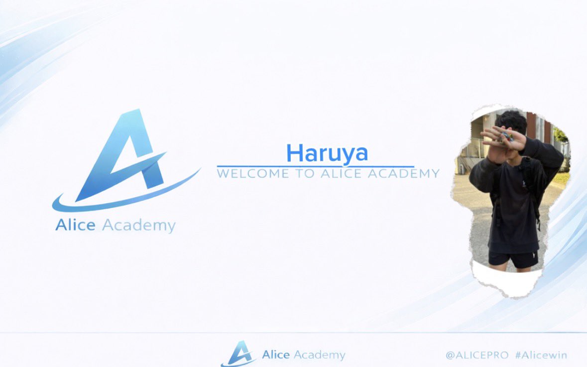 zeroofficeJP's tweet photo. Alice Academy Welcome to
【育成部門】
@Haruyacr1u
#Alicewin #メンバー募集 #LFT #フォートナイト https://t.co/b9s329EfJf