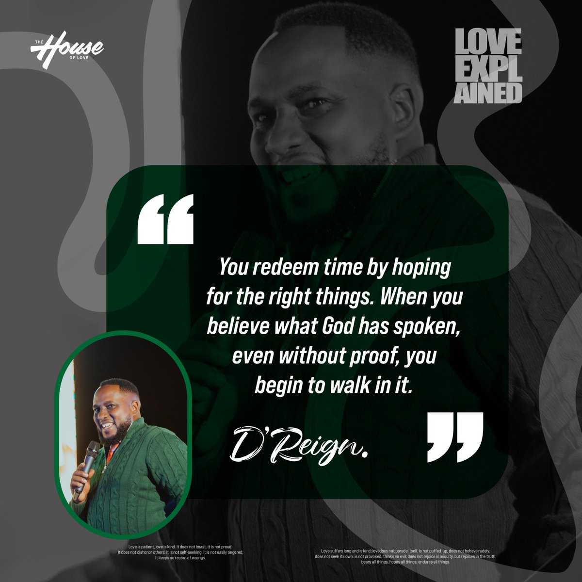 HouseofLove111's tweet photo. Wisdom right here 👇

Welcome back from House of Love #155 https://t.co/5CzJn6K7Zv