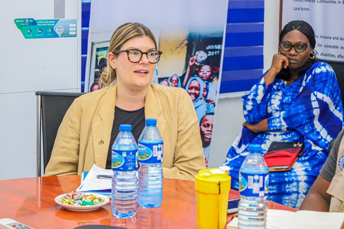 Labdi_Nigeria's tweet photo. Yesterday, our Executive Director, Ladi Clark, received delegates from Canada Fund for Local Initiatives, a valued donor that supported our nutrition intervention project for flood-affected communities in Gwange II and Bulabulin, MMC LGA, Borno State, last year.

The visit ... https://t.co/BPgDI37KGi
