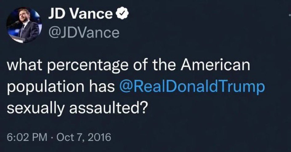 JD Vance has always known, y’all. He just decided power mattered more 👀