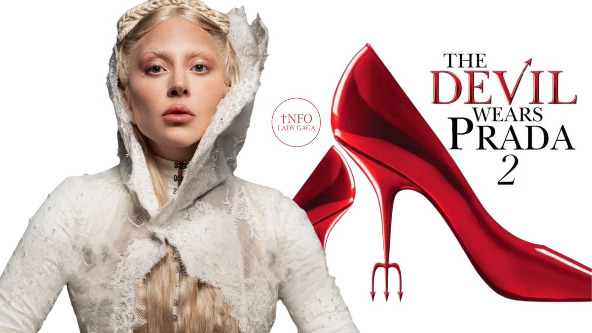 🚨A música de Lady Gaga para o filme “Devil Wears Prada 2” se chama “The Shape of A Woman”.