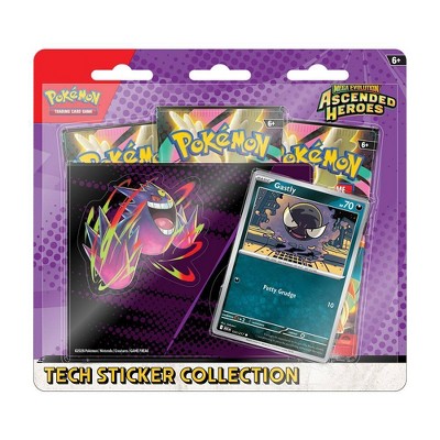 Pokemon Trading Card Game : Mega Evolution Ascended Heroes Tech Sticker Collection Gastly
mavely.app.link/ahvicB3AMZb
#Pokemon #ad