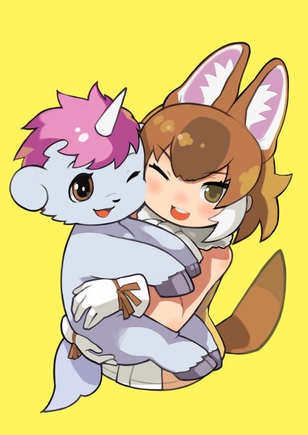 ドール(けものフレンズ) 「#唐突に5年前の絵を載せる見た人もやる ちょうど手塚治虫コラボの頃だった」|イネ🐨🐱☕️4/16フレチ２４京都のイラスト