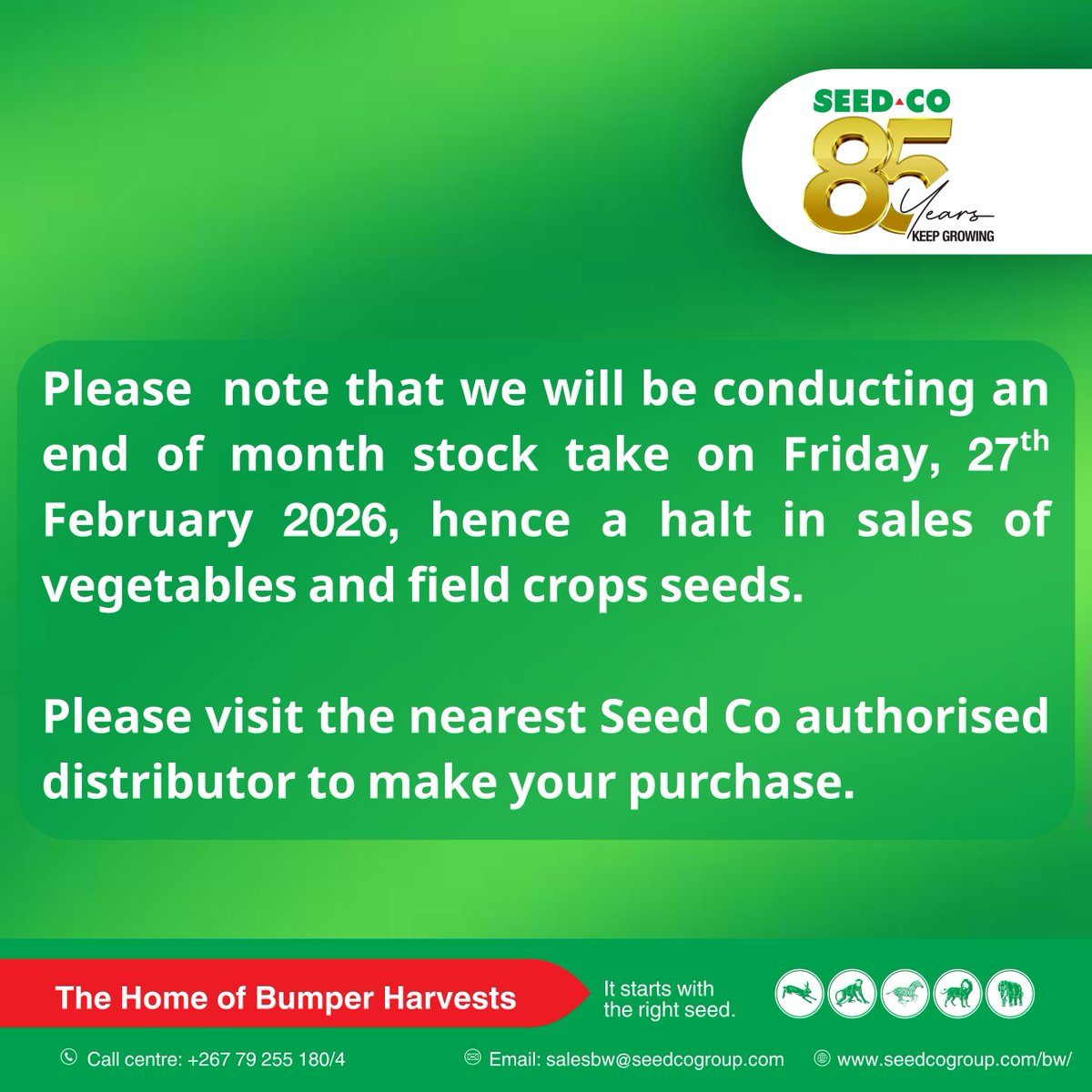 Seed Co Botswana tweet media