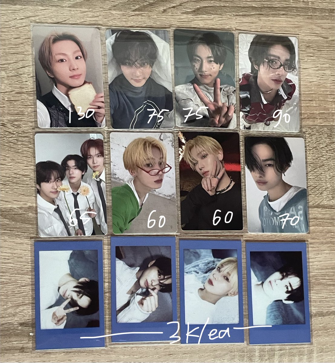 WTS WTS EDISI STOP COLL ❗️

beberapa mungkin ada harga under, pl disini jangan di jadiin patokan yaa.. price exc adm &amp; pack #ensell