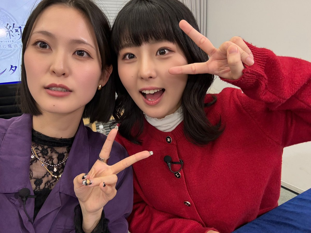 #まほステ ×ニコメン
ありがとうございました！！

ゆずと一緒に参戦させていただきました〜
魔女にもあたたかいコメントありがとうございます🩵🟣

後編がより楽しみになった！！！