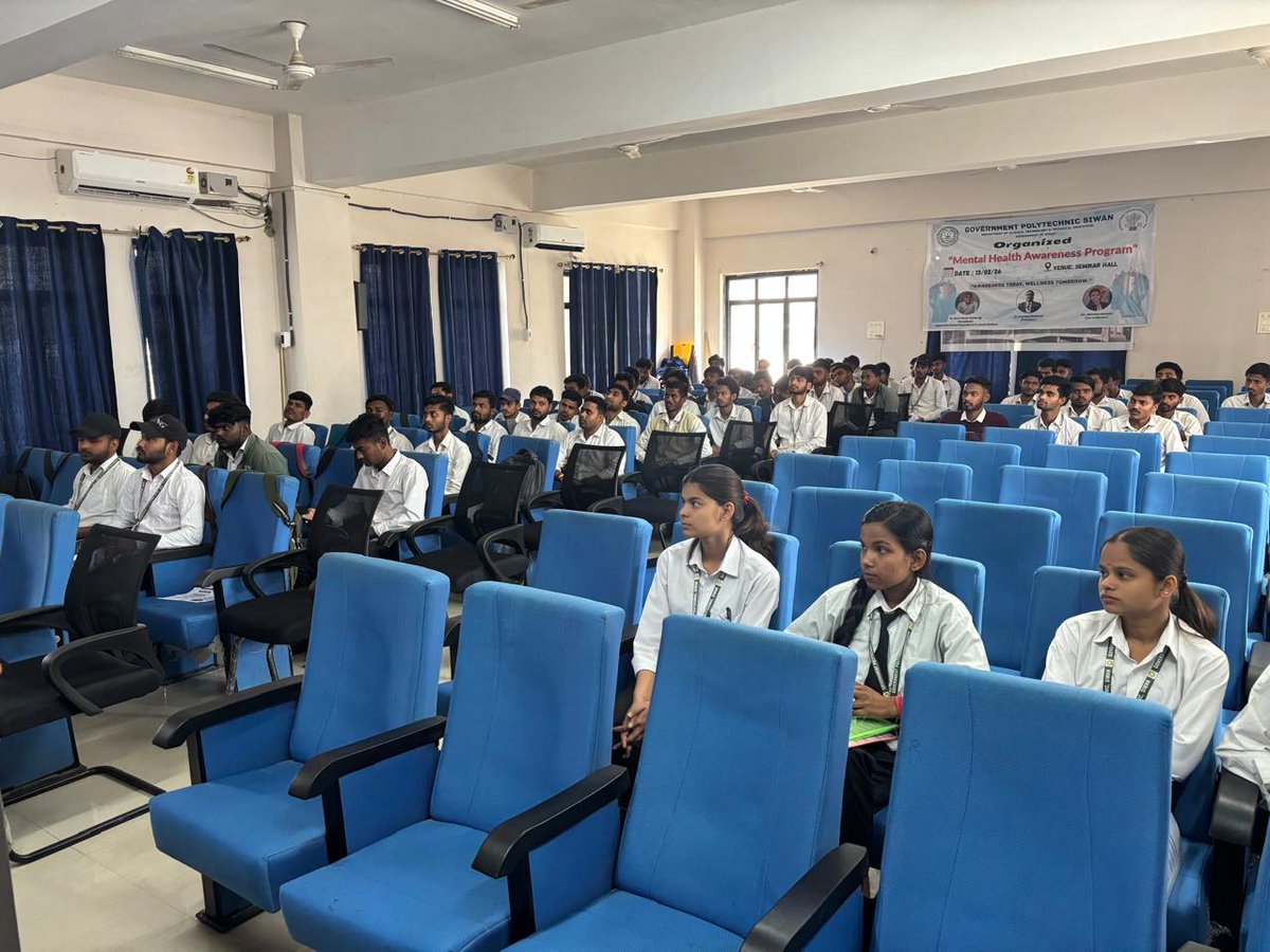 SiwanGP's tweet photo. Successful 2-day Placement &amp; Recruitment Drive at Govt. Polytechnic Siwan 🎓
📅 25 Feb: NRS Bridge Construction Pvt. Ltd. – Virtual Drive (74 students)
📅 26 Feb: Krishna Maruti Ltd. – Pool Campus Drive (70 students + interviews)
#PlacementDrive #GPSiwan #StudentSuccess #Career https://t.co/rHdxMPFcyW