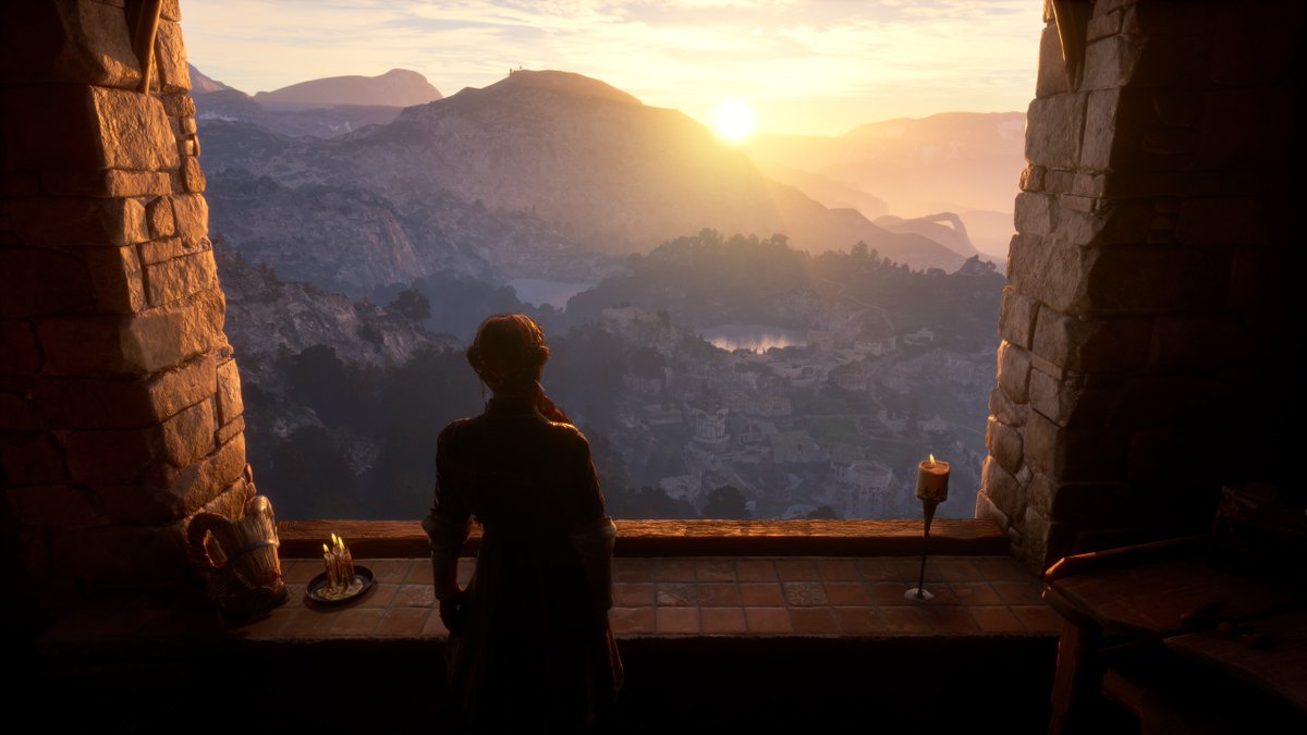 PlayPaxDei's tweet photo. By day or by night, the light transforms every landscape in Pax Dei. ππ
Whatβs your favorite lighting moment? Share your screenshots in the comments!
#PaxDei #InGameScenes #VirtualSunset #GameAtmosphere #MMOVistas https://t.co/VSyl8jeikt