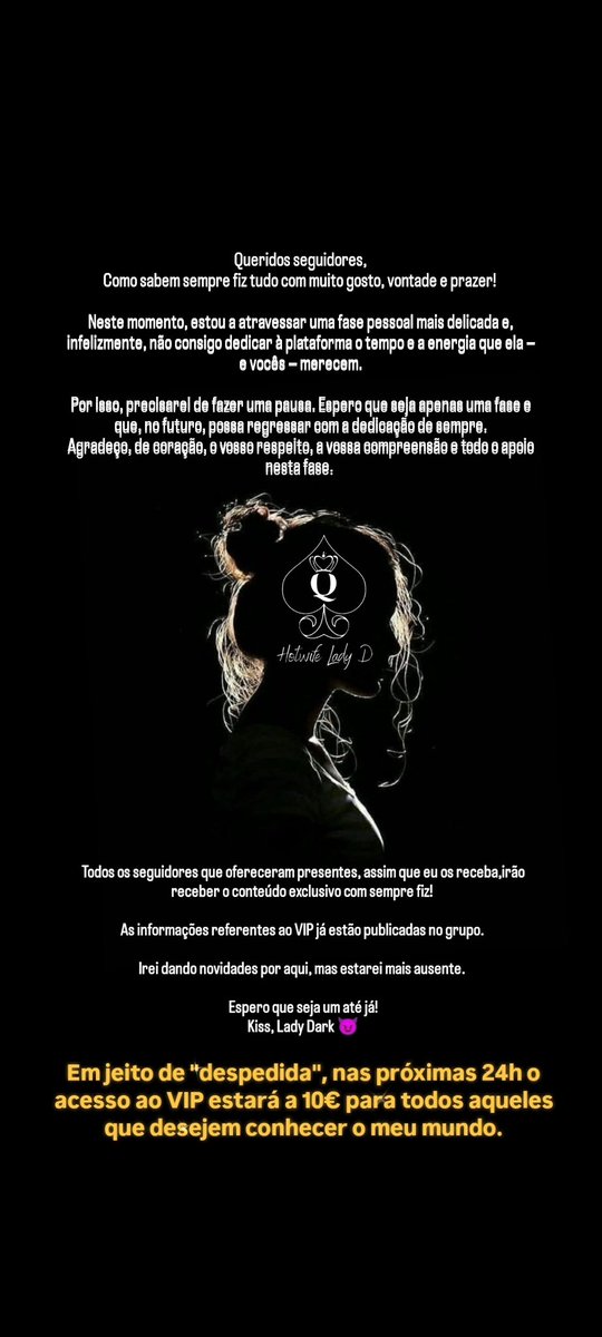 Lady Dark ♠️🇵🇹 tweet media
