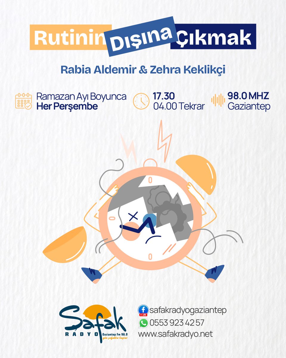 akadderresmi's tweet photo. Zehra Keklikçi'nin sunumu, Akadder Yönetim Kurulu Başkanımız Rabia Aldemir'in anlatımıyla Ramazan ayı boyunca her perşembe 17.30'da "Rutinin Dışına Çıkmak" konulu radyo programı yapılacaktır. 

İlk programın kaydına ulaşmak için: https://t.co/UTPn2VRBZU https://t.co/IQvvFhvX6x