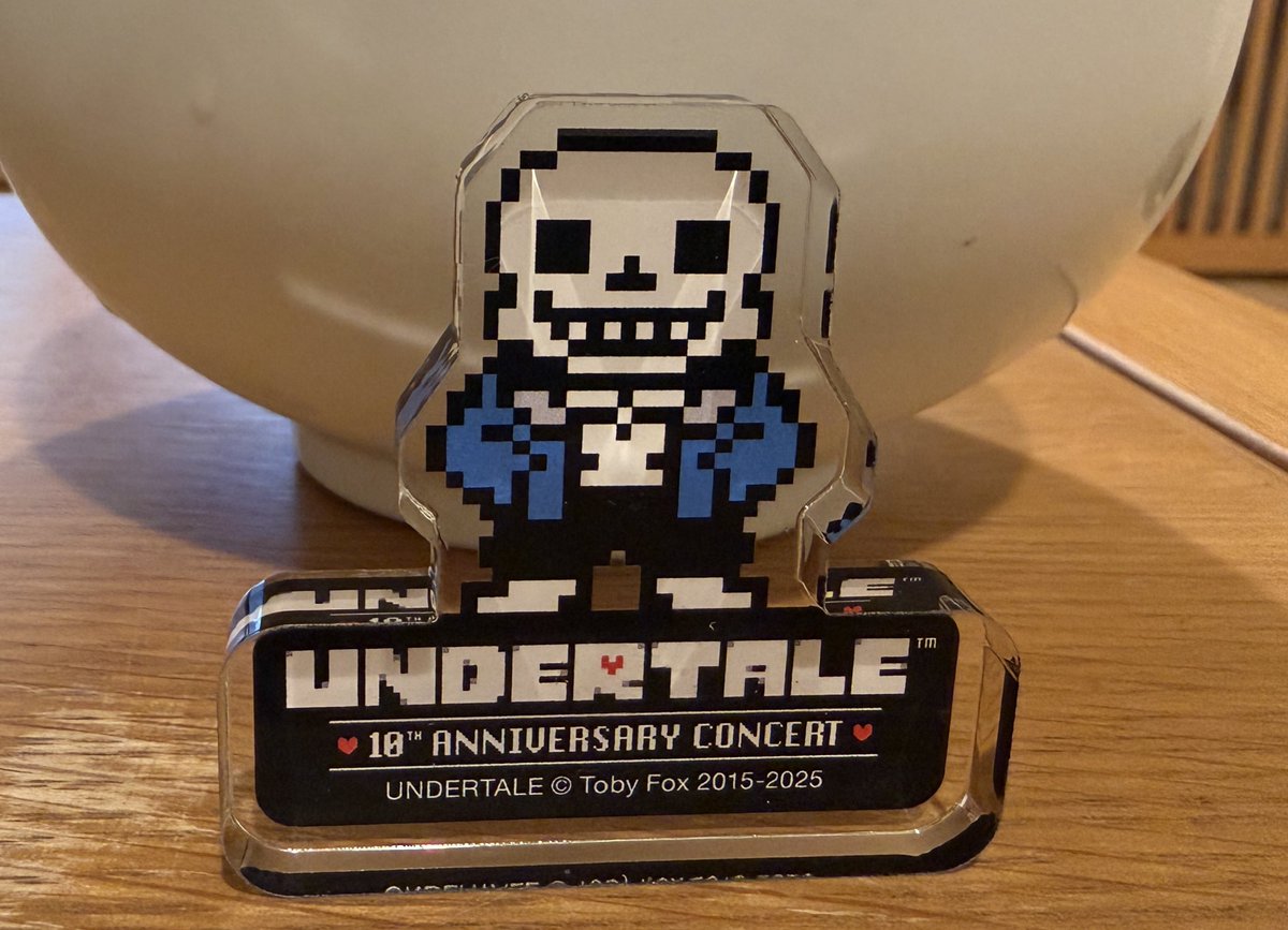 ホント最高だった！！！
始まった瞬間泣いた！！！！
ありがとうございました！！！！
またいきてえええ！！！！

 #UNDERTALE10周年コンサート
