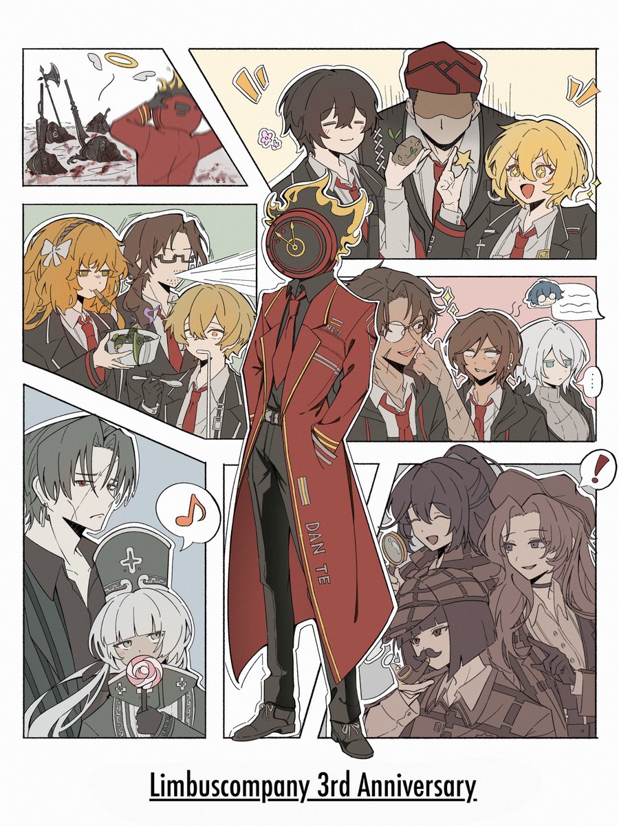 #Limbus_Company
リンバス3周年おめでとうございます🎉