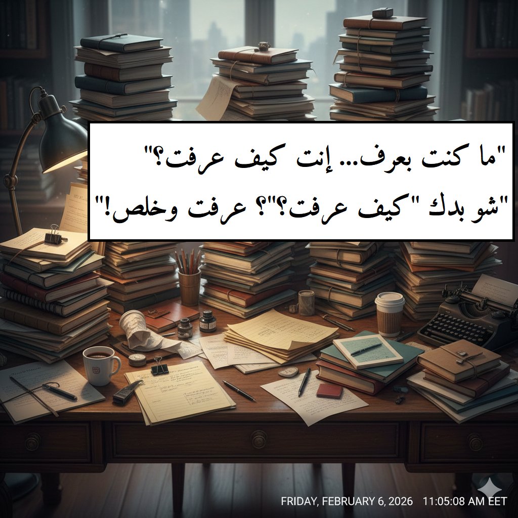 A not-that-polite way to say that you don't wanna go into details, in #Lebanese #Arabic.
#عربي #لبنان #لبناني #لغة #عامية #لهجة #لهجات #اللغة_العربية