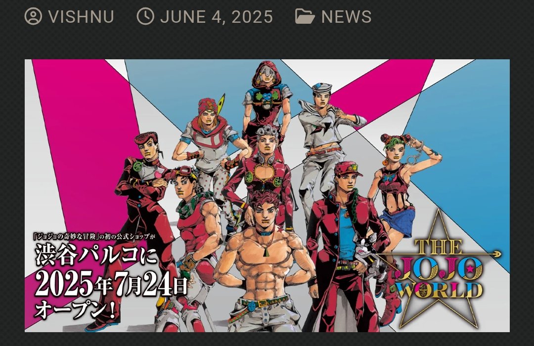 thats random but i remember thinking last year "if they released ofc artwork for some JoJo during pride month that would be funny" and then on june THIS happened