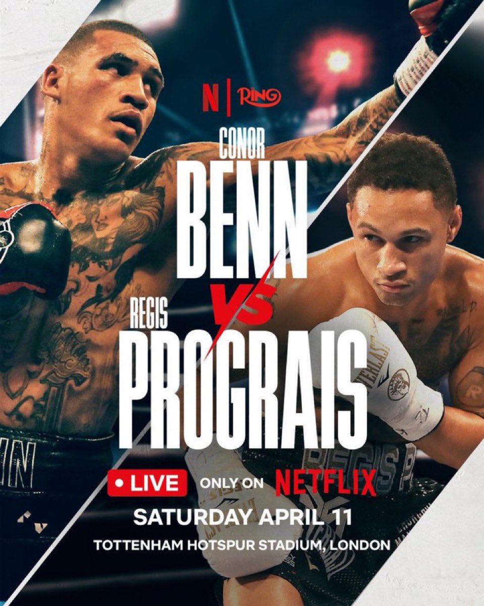 SteveSpevack's tweet image. Regis Prograis is 37.
He’s fought just TWICE in the last two years.
And now he’s in there with Benn… 😳
That’s a dangerous fight no matter how you spin it…. 👀