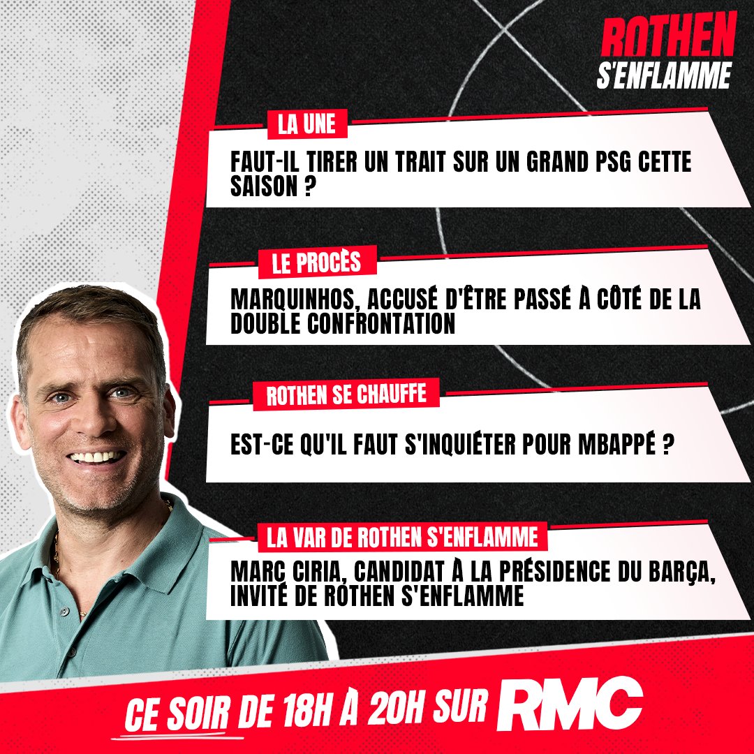 Rothen s'enflamme tweet media