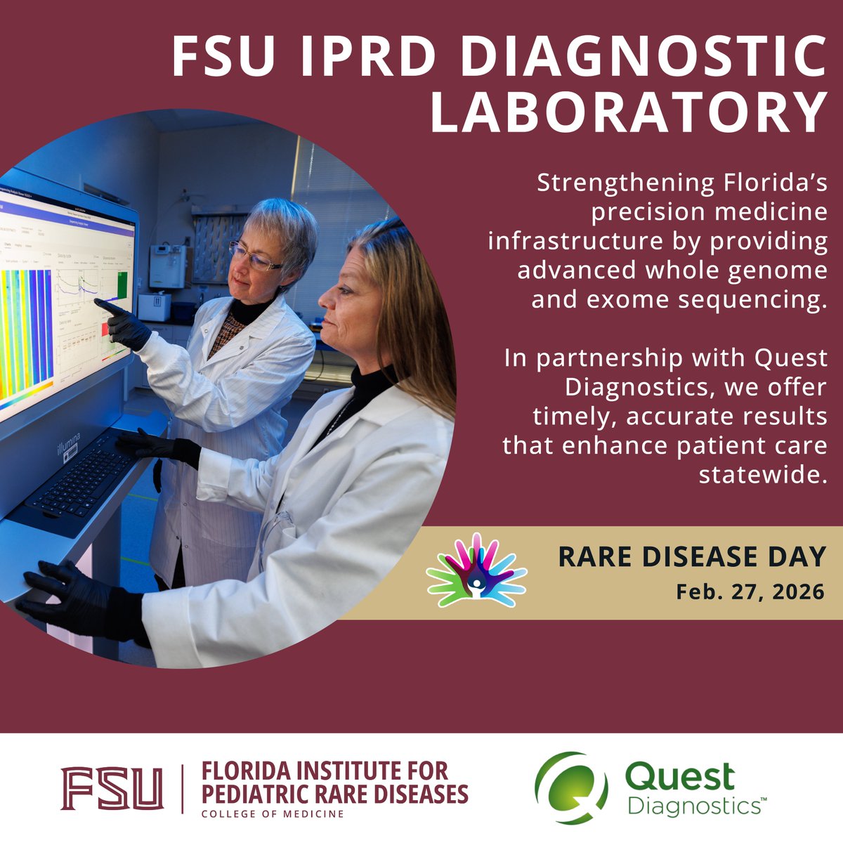 Florida Institute for Pediatric Rare Diseases @FSU tweet media