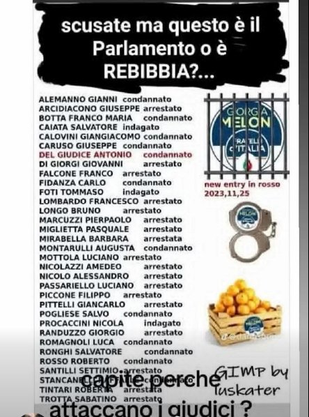 robertodimassim's tweet photo. @FratellidItalia A PROPOSITO I VOSTRI #CONDANNATI VE LI TENETE COME RELIQUIE IN PARLAMENTO?
POI CI VENITE APARLARE DI LEGALITA' E GIUSTIZIA.
DA QUALE PULPITO ESCE LA PREDICA...
#VERGOGNATEVI
NOI #VOTIAMONO https://t.co/WbBqWvlvsu