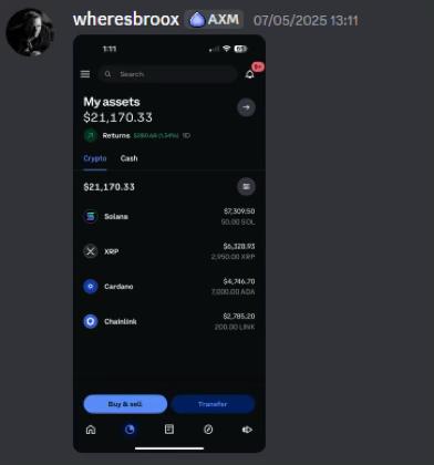 9/ During the February 2026 recorded call, Broox outlined a plan to help Gowno profit $200K quickly by abusing his access at Axiom which is consistent with similar illicit activity he had been conducting with others since early 2025.

In private chats he also shared screenshots
