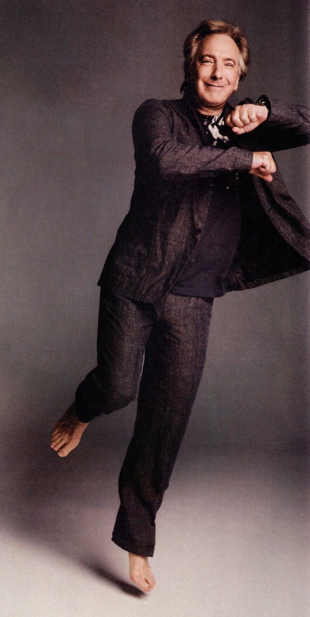 Alan__Rickman__'s tweet image. The photographer Mark Hanauer, ‘Los Angeles Magazine’, 2008

Mary Melton:
“For a decade, Los Angeles magazine ran a feature in which we had to “do something” with a celebrity. Which is how, in 2008, I ended up spending a day wine tasting with Alan Rickman.

Rickman was in L.A.