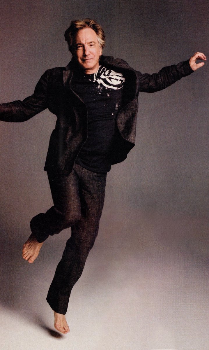 Alan__Rickman__'s tweet image. The photographer Mark Hanauer, ‘Los Angeles Magazine’, 2008

Mary Melton:
“For a decade, Los Angeles magazine ran a feature in which we had to “do something” with a celebrity. Which is how, in 2008, I ended up spending a day wine tasting with Alan Rickman.

Rickman was in L.A.