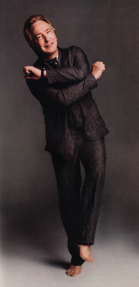 Alan__Rickman__'s tweet image. The photographer Mark Hanauer, ‘Los Angeles Magazine’, 2008

Mary Melton:
“For a decade, Los Angeles magazine ran a feature in which we had to “do something” with a celebrity. Which is how, in 2008, I ended up spending a day wine tasting with Alan Rickman.

Rickman was in L.A.