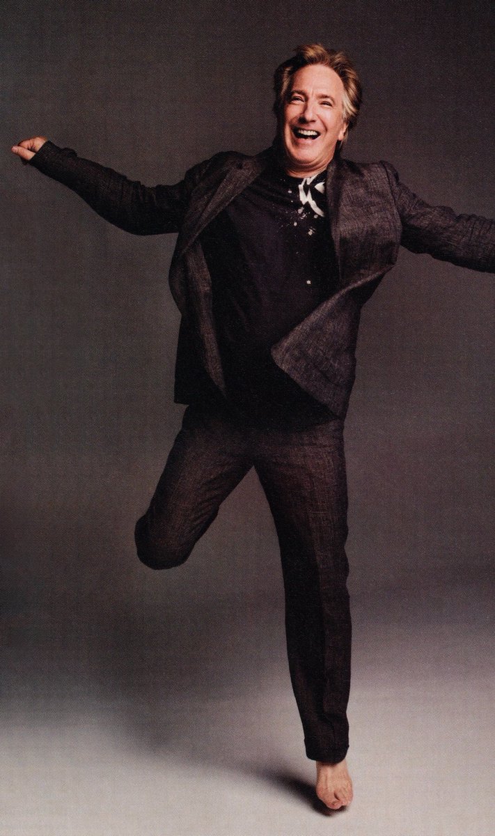 Alan__Rickman__'s tweet image. The photographer Mark Hanauer, ‘Los Angeles Magazine’, 2008

Mary Melton:
“For a decade, Los Angeles magazine ran a feature in which we had to “do something” with a celebrity. Which is how, in 2008, I ended up spending a day wine tasting with Alan Rickman.

Rickman was in L.A.