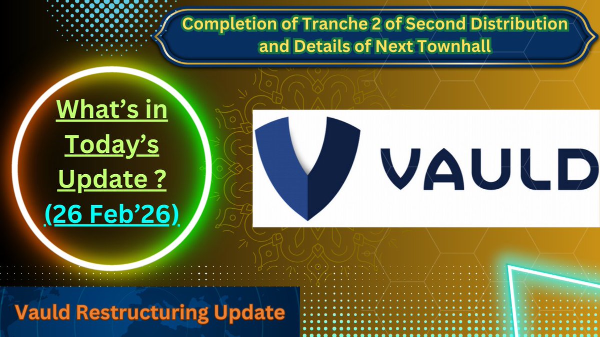 wegains_'s tweet image. 🔰 VAULD 2nd Distribution Tranche 2 Done 💰 | VAULD Withdrawal | Crypto | #vauld #crypto 

youtu.be/maY22p5DHJI

#BhoothBangla #VijayDeverakonda #Mohanlal #ModiWithTerrorists #INDvsZIM #SAvsWI #WIvsSA #StartupOfTheYear #UBSEuphoriaBegins #NiftyBank #SEBI #RanjiTrophy #Sensex