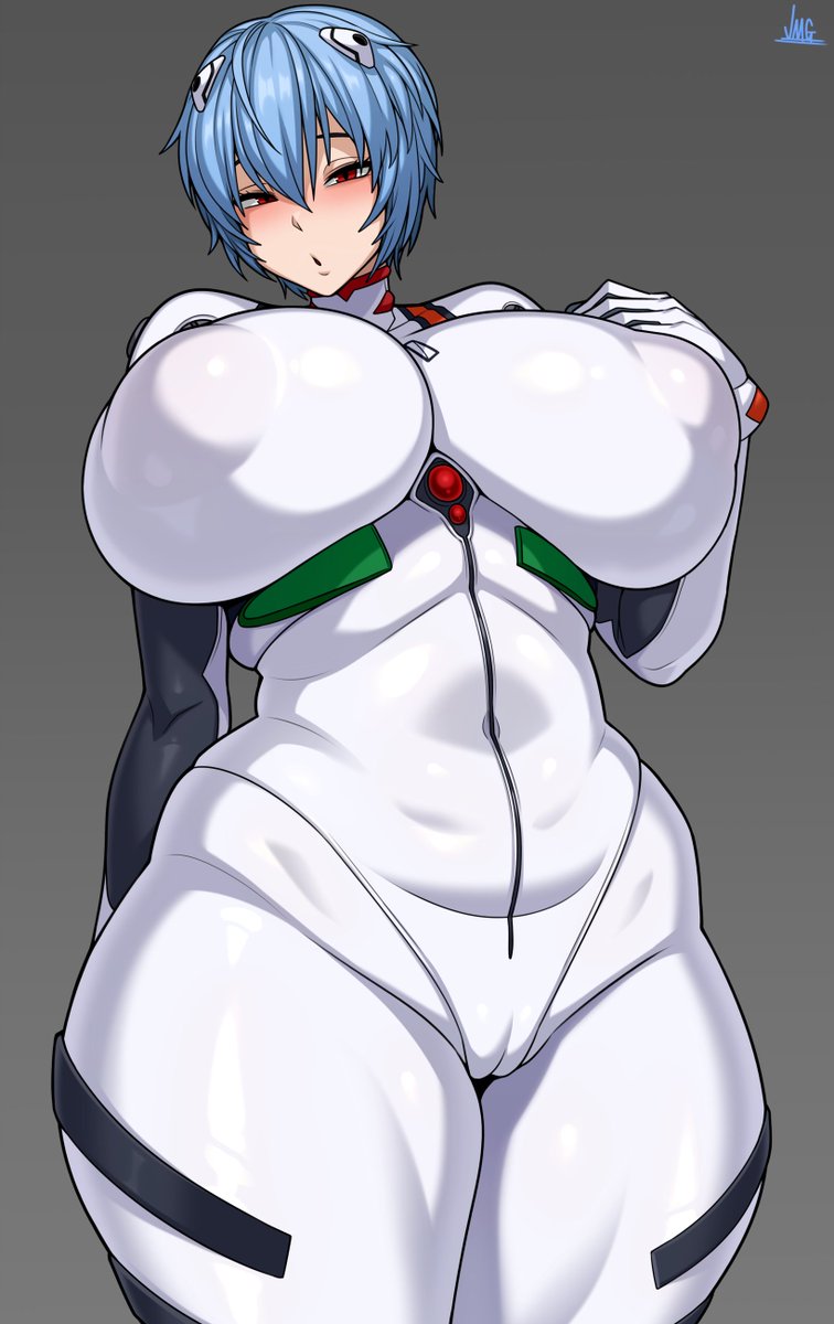 JMG_PartyBean's tweet photo. Ayanami Rei 😳🍈💦 https://t.co/VZxGNpTshI