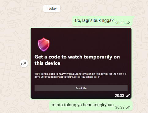 orang mau nonton Bridgerton tapi kaga modal ya gini nih