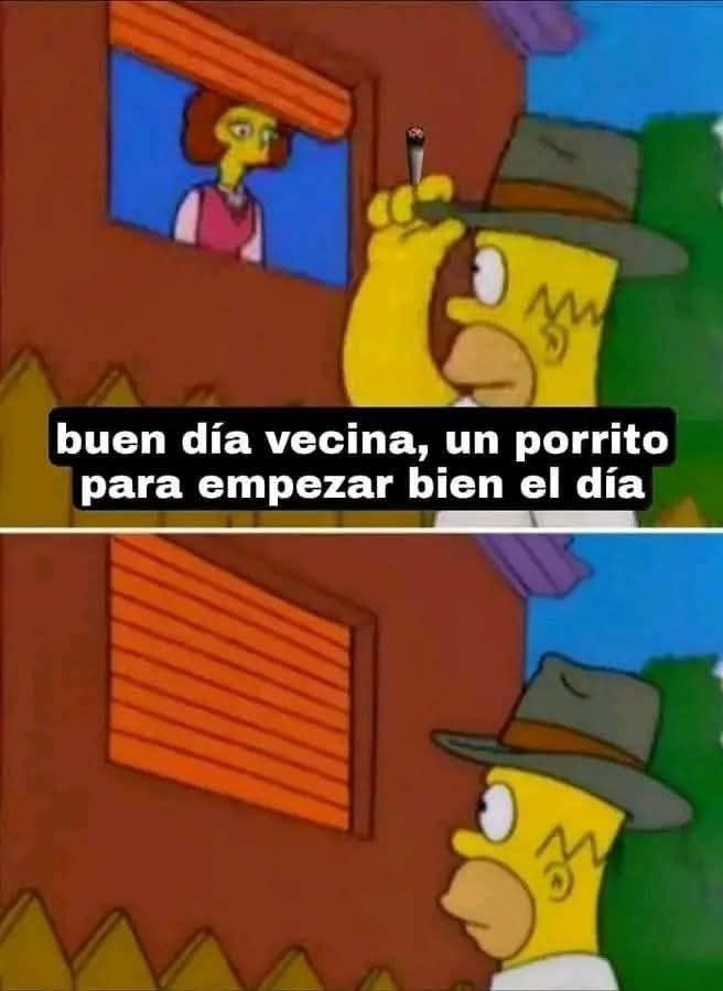 ¡Buenos humos vecinos!
Buenos días 🌞