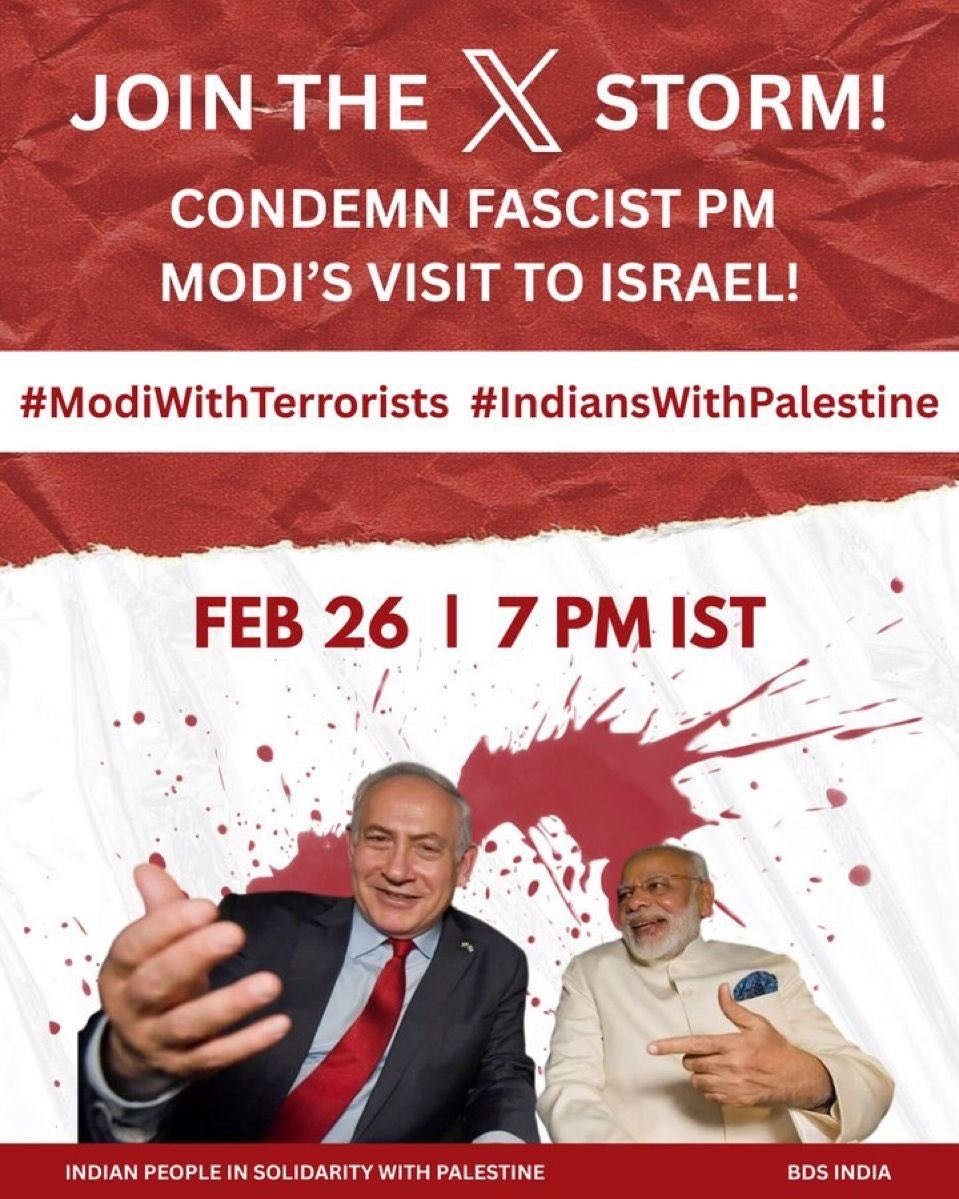 AlFarsi1201's tweet image. #ModiWithTerrorists 
#IndiansWithPalestine