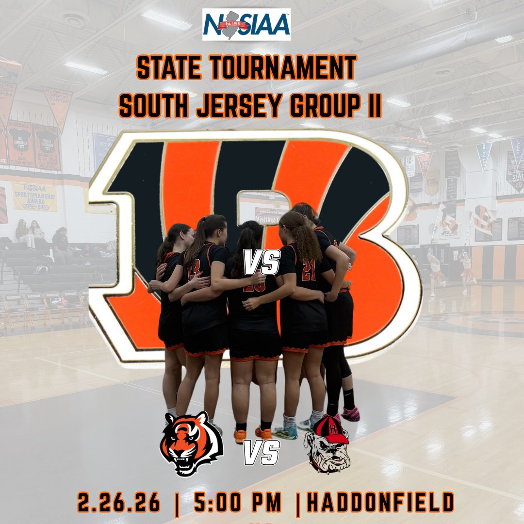 #GameDay <a href="/NJSIAA/">NJSIAA</a> Tournament